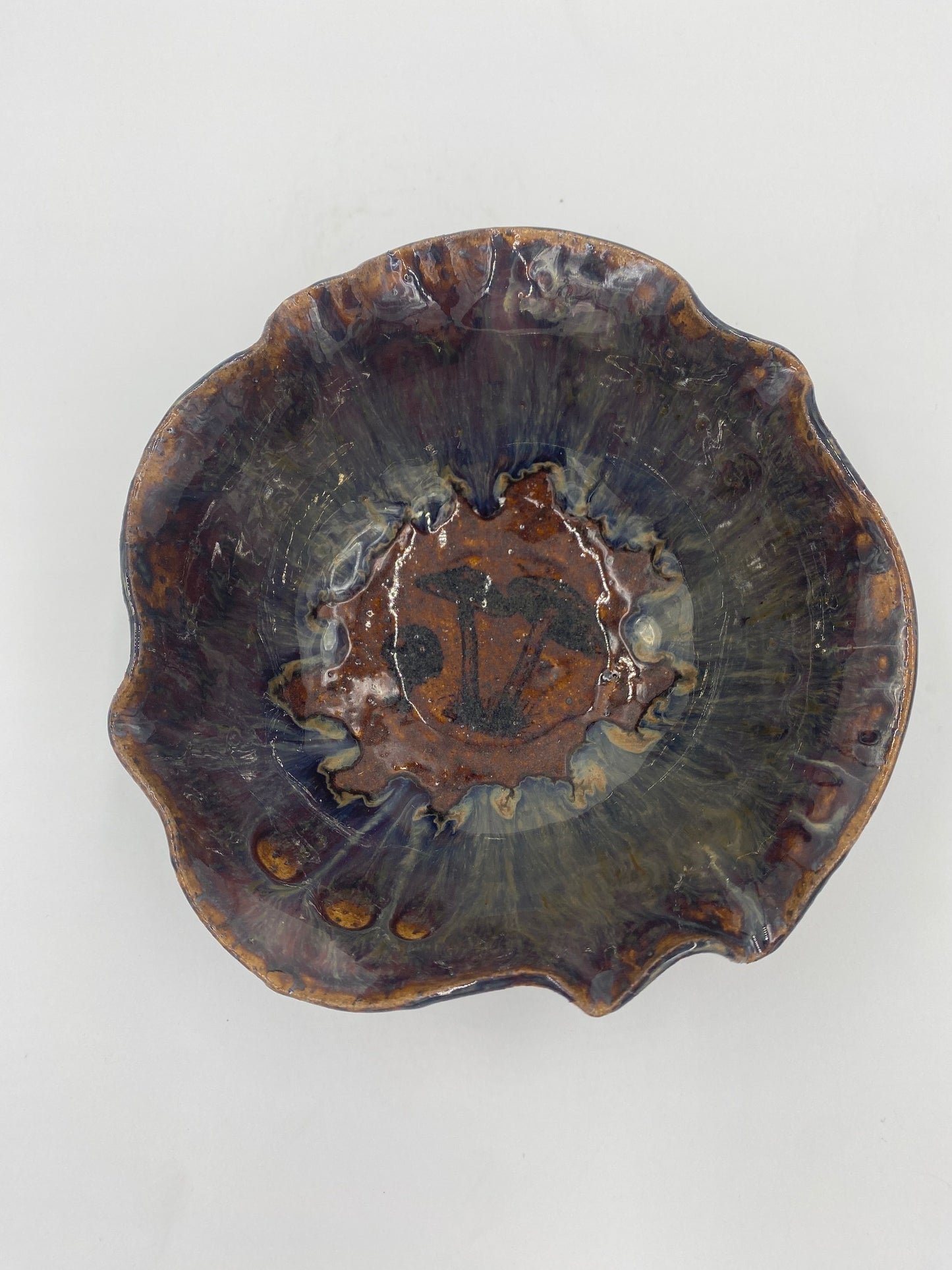 Mushroom wavy bowl