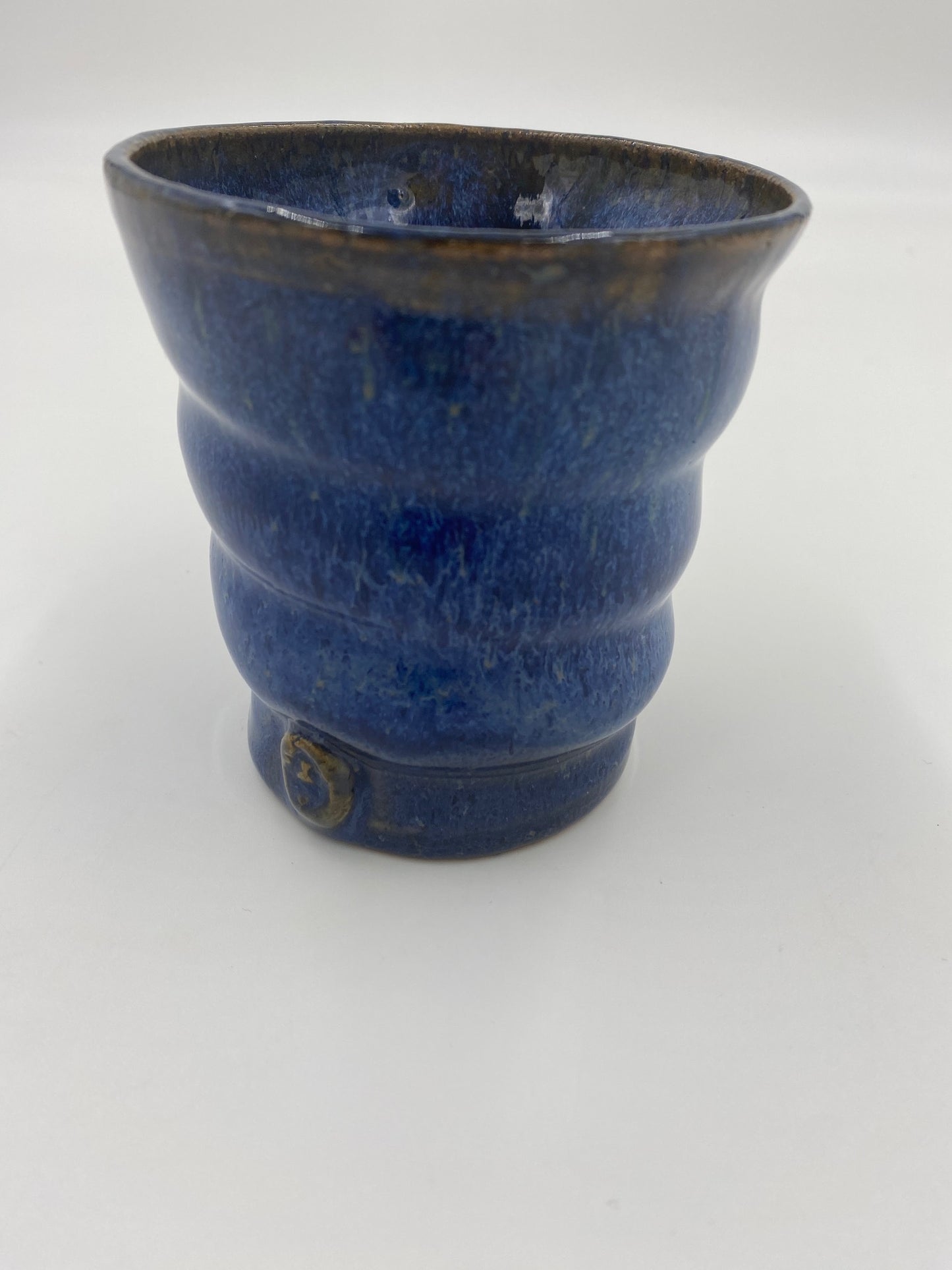 Blue Spiral Tumbler #1