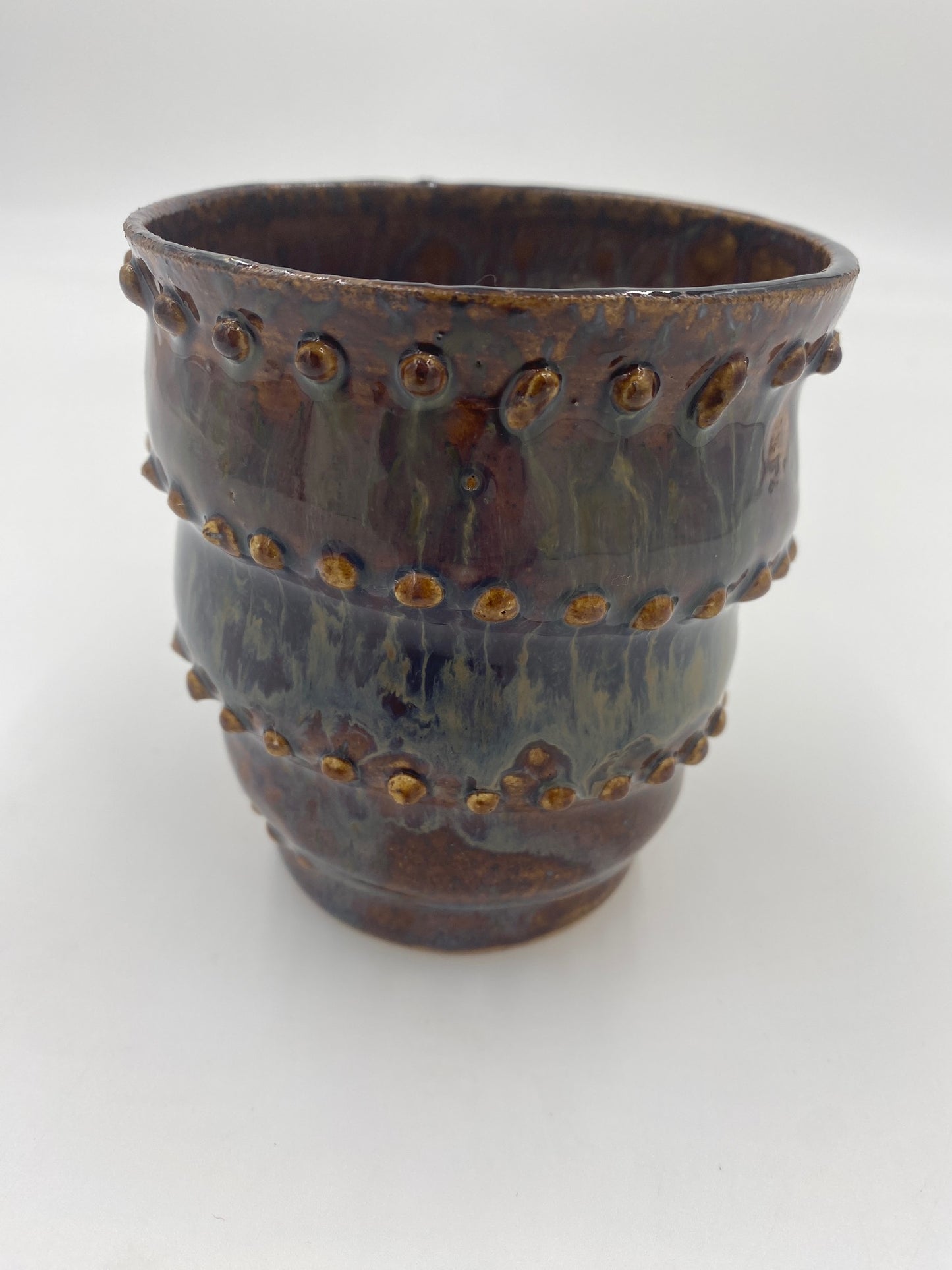 Spiral dotted tumbler #2