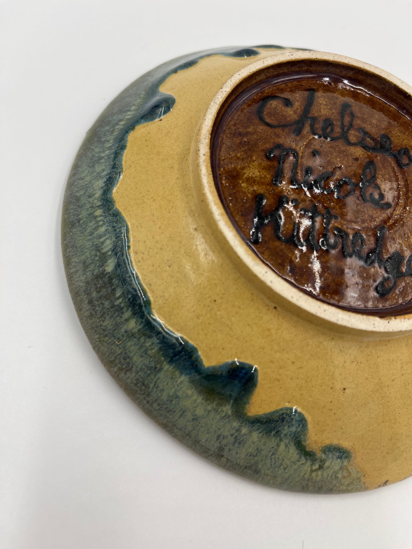 Three baby sea turtle bowl