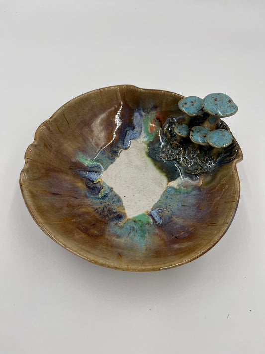 Mushroom bowl - blue
