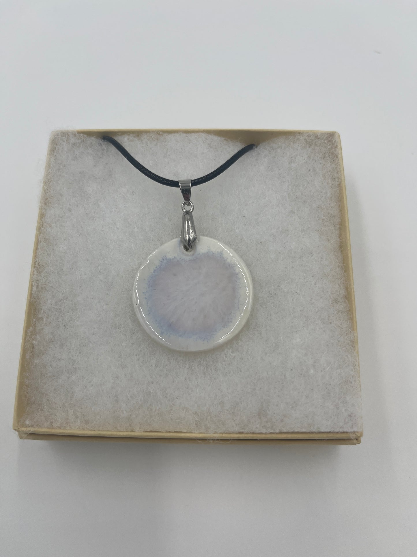 Pearlescent Crystalline Round Necklace