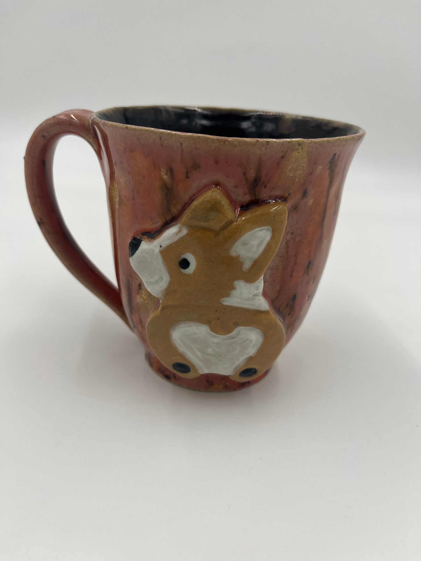 Corgi Mug - Coral