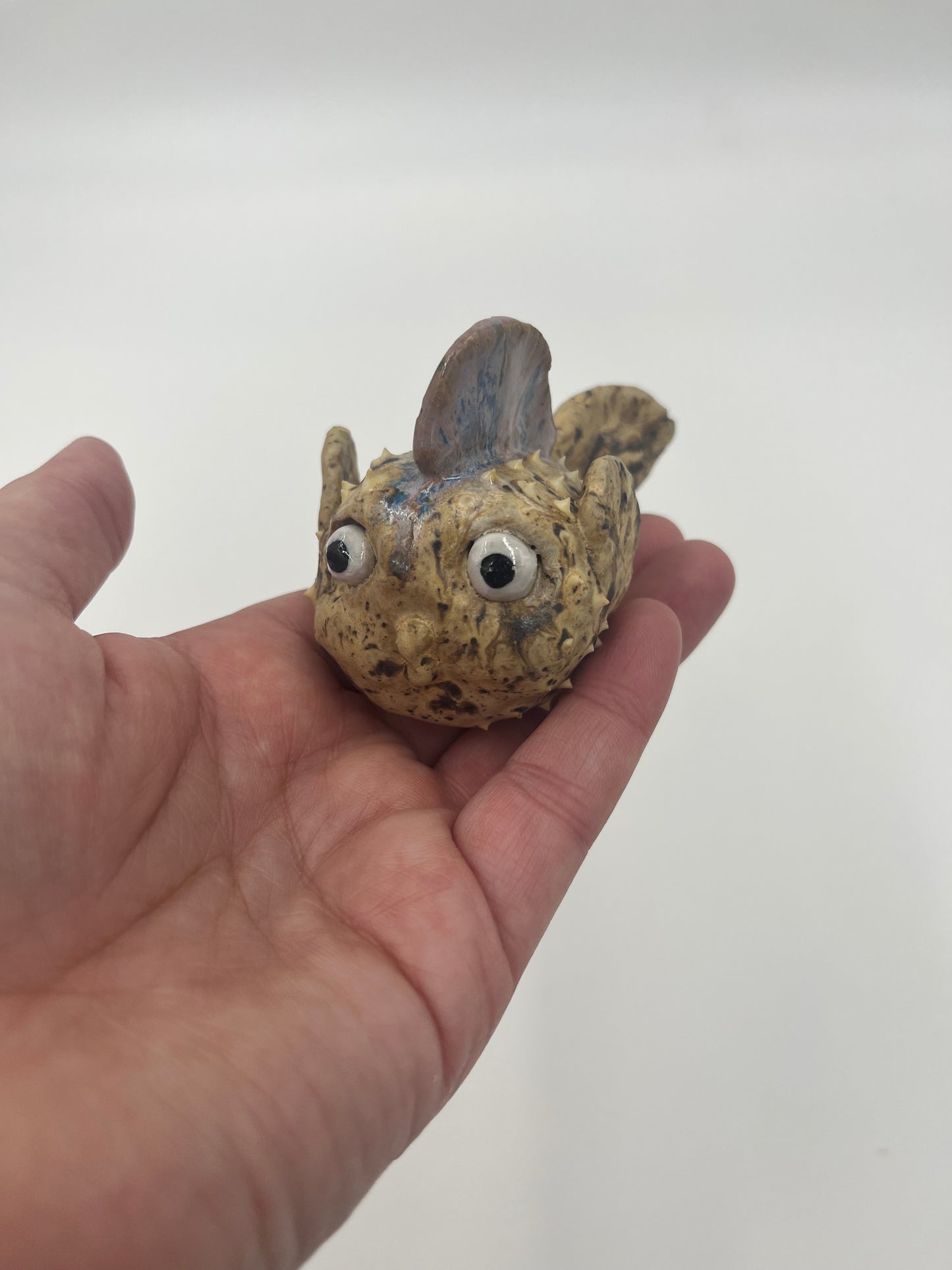 Pink Punk Rock Puffer Fish