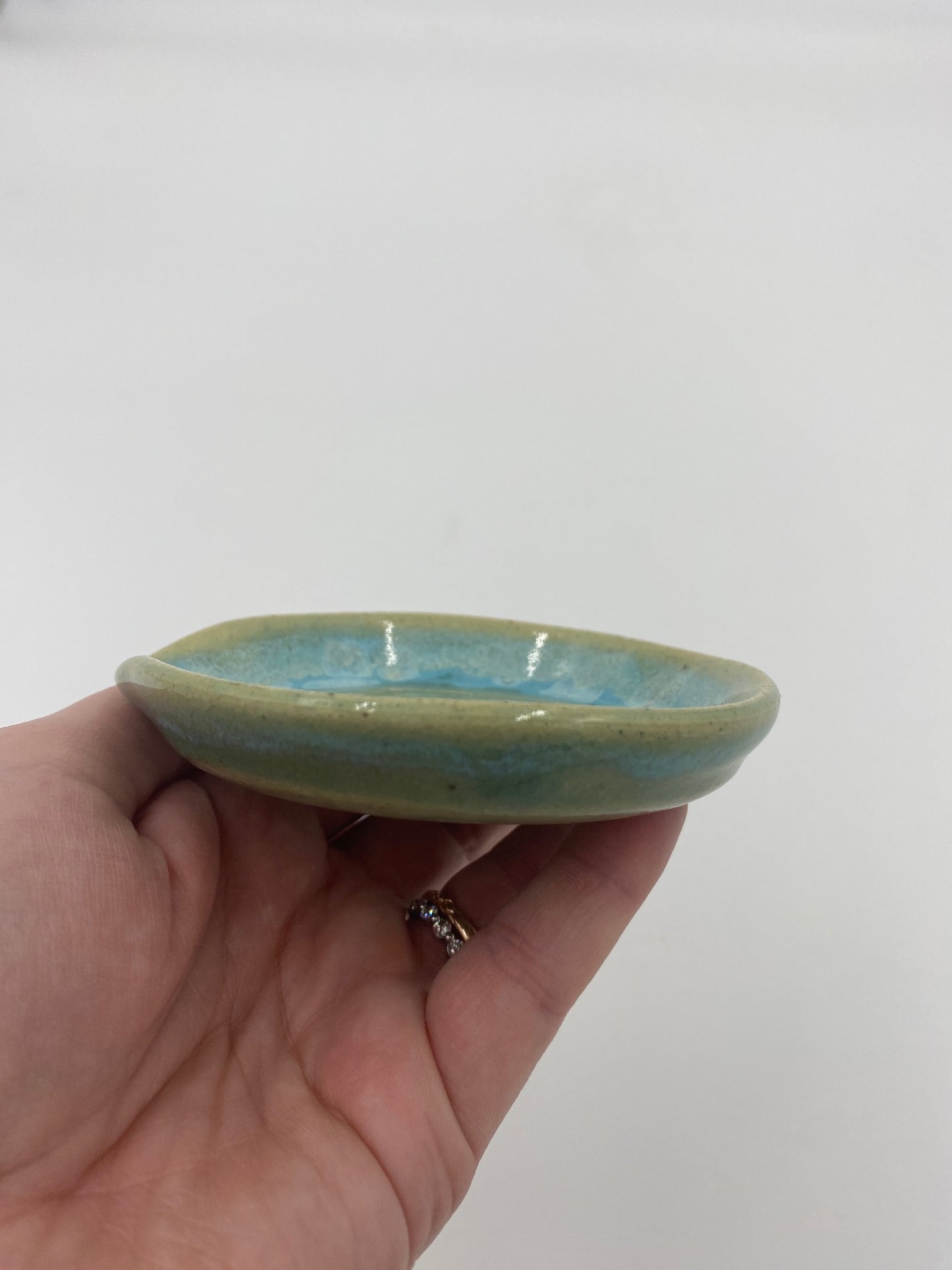 Green Burst Spoon Rest