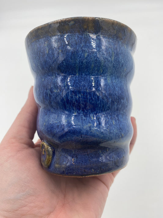 Blue Spiral Tumbler #1